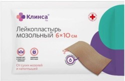 Лейкопластырь мозольный Клинса Салипод р. 6смх10см