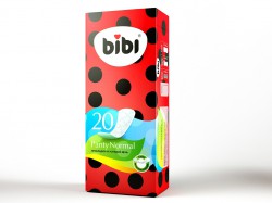 Прокладки женские ежедневные Bibi панти нормал 20+5 шт.